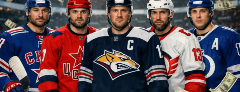 Самые дорогие хоккеисты КХЛ за всю историю лиги Самые дорогие хоккеисты КХЛ за всю историю лиги